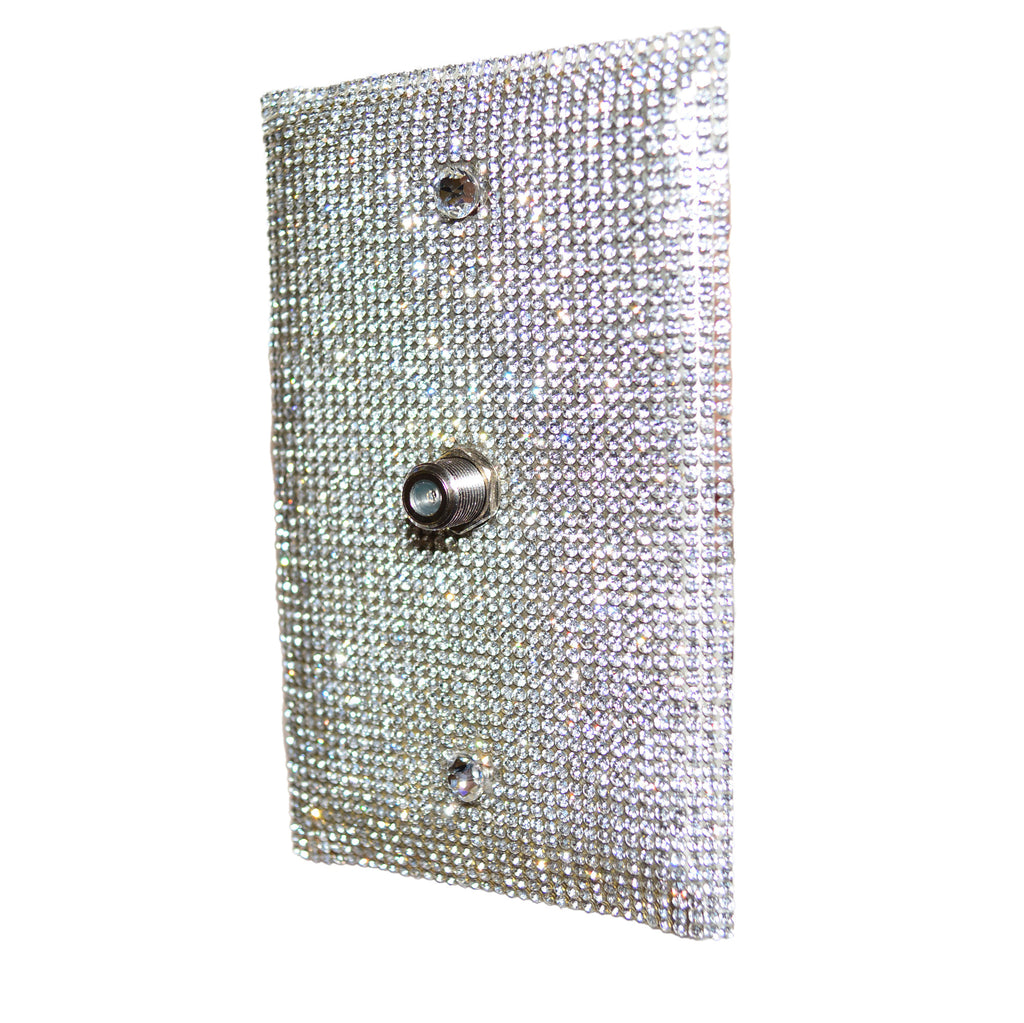 Bling Rhinestone Wall Plate Cover